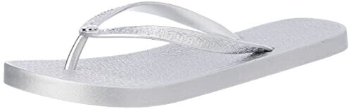 Tommy Hilfiger TH Metallic Beach Flip-Flops grey
