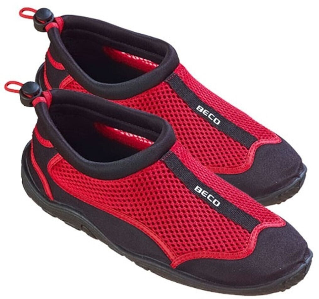 Beco Water Shoes Surfschuhe neoprene red black