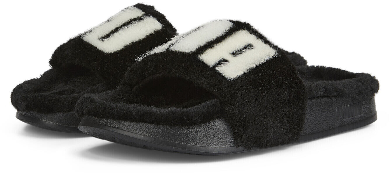 Puma Leadcat 2 0 Fuzz Slides black