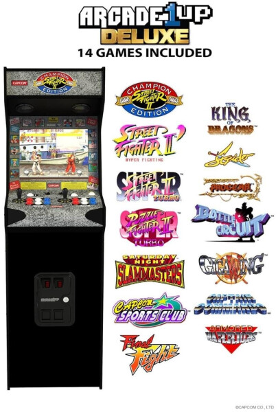 Arcade1Up Street Fighter II Deluxe Arcade Machine, Bild 3