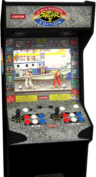Arcade1Up Street Fighter II Deluxe Arcade Machine, Bild 6