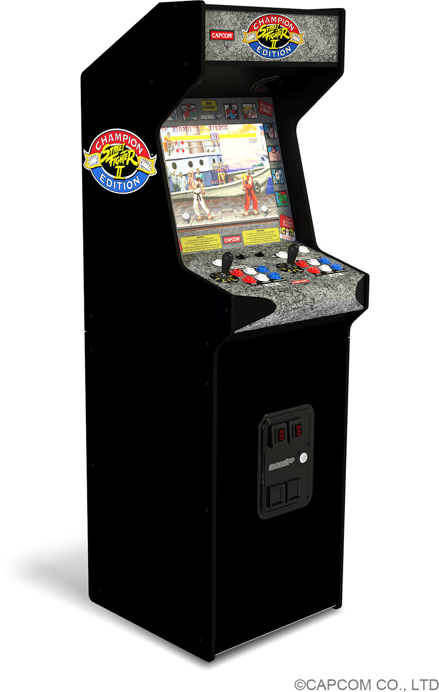 Arcade1Up Street Fighter II Deluxe Arcade Machine