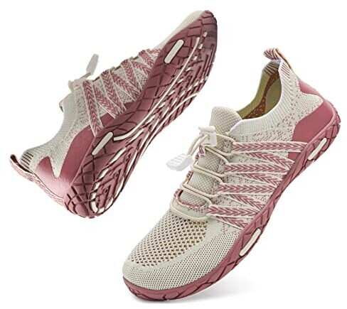IceUnicorn Swim Shoes Unisex Women Men Aquashoes Bathing Shoes Watershoes Barefoot Shoes Surfschuhe Summer A1006 Pink