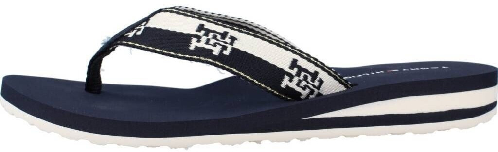 Tommy Hilfiger Flip-flops TH COLORBLOCK WEBBING SANDAL blue navy-blue-white