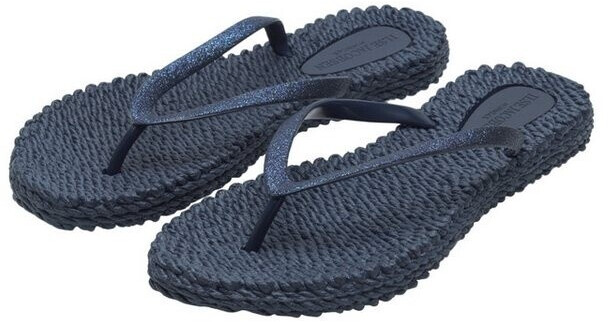 Ilse Jacobsen Cheerful01 Women's Flip Flops with Glitter indigo