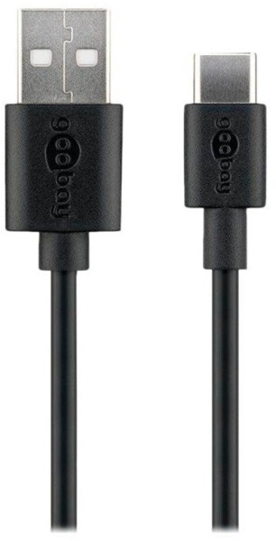 Goobay USB-A auf USB-C Lade- und Synchronisationskabel 0,5m