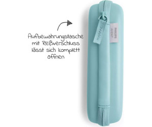 Set d'accessoires pour les cheveux du bébé, brosse + peigne, bleu - Chicco  Brush and Comb for Baby Blue