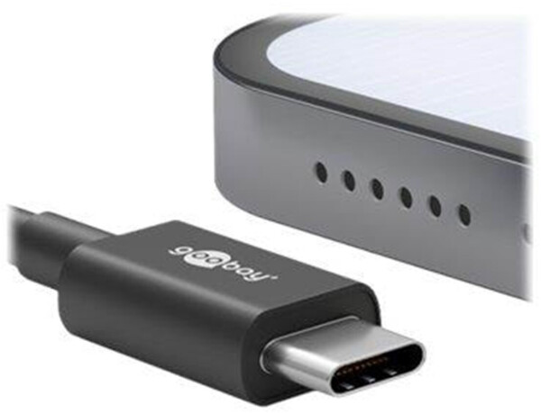 Goobay USB-C Lade- und Synchronisationskabel 1m, Bild 4