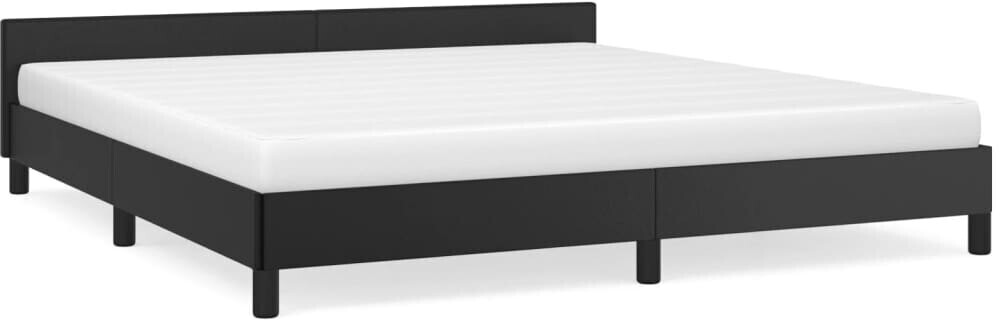 vidaXL Bed Frame With Headboard Faux Leather 160x200cm (347507)