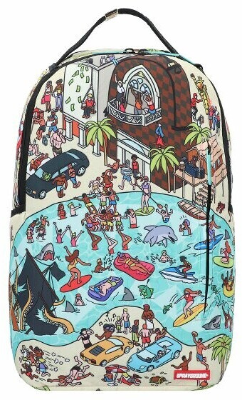 Sprayground House Party Backpack multicoloured 910B5549NSZ ab 72 75 Preisvergleich bei idealo