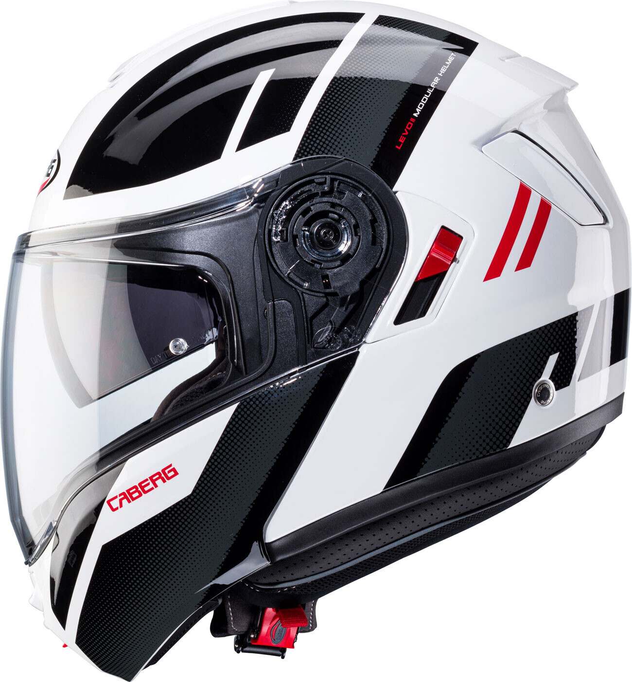 Caberg Levo X Carbon white/red