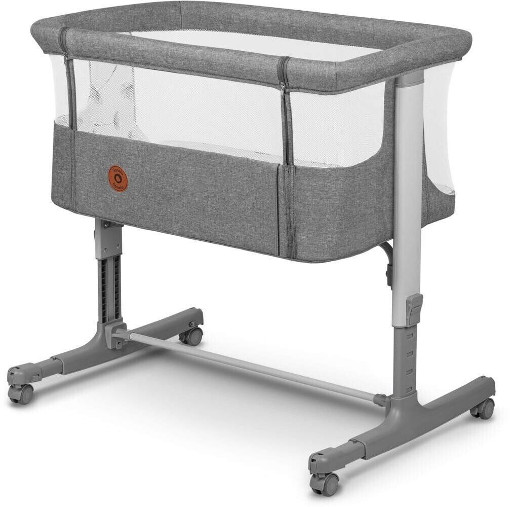 Lionelo Aurora 3in1 crib grey concrete