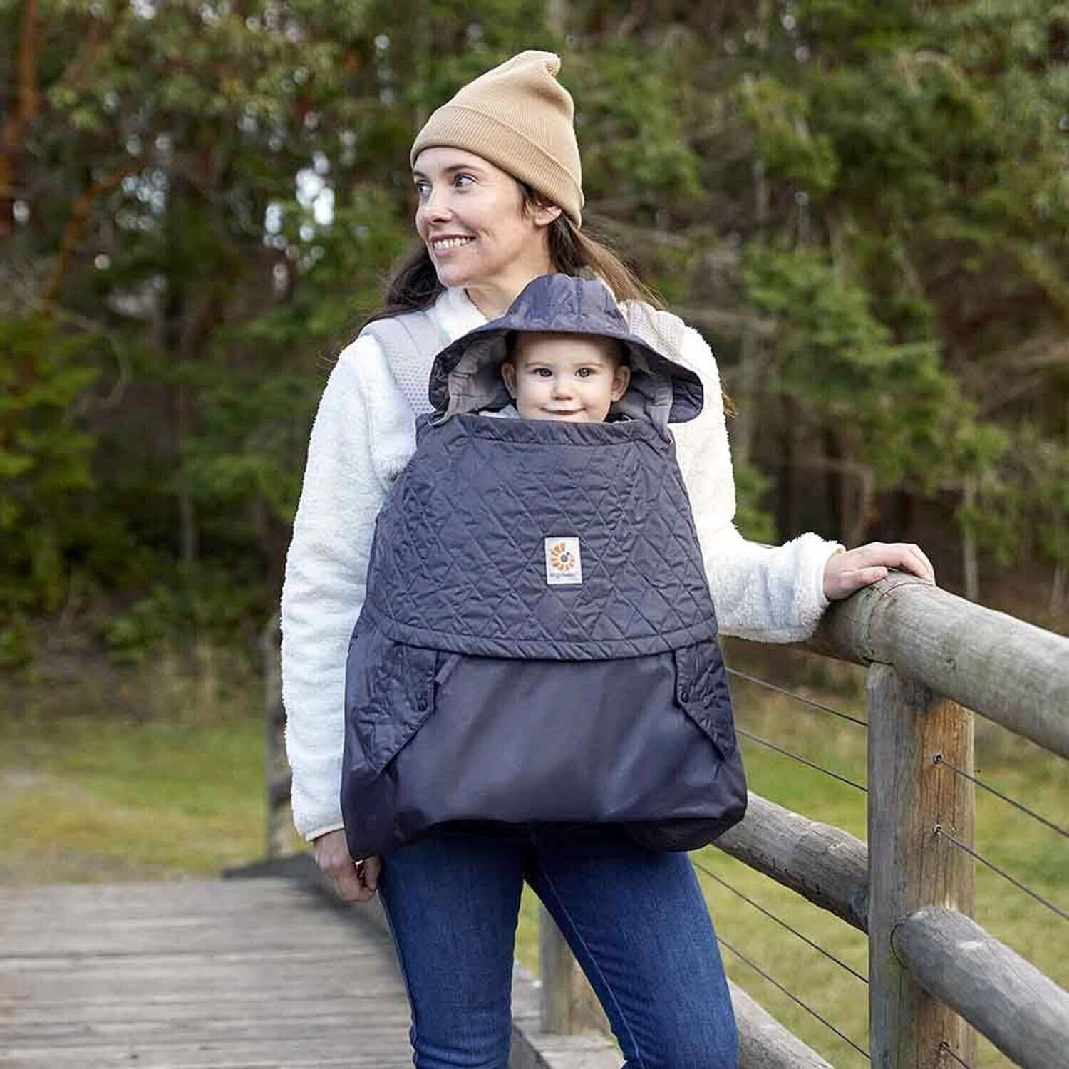 Buy ergobaby Baby carrier winter protection charcoal from 74.90