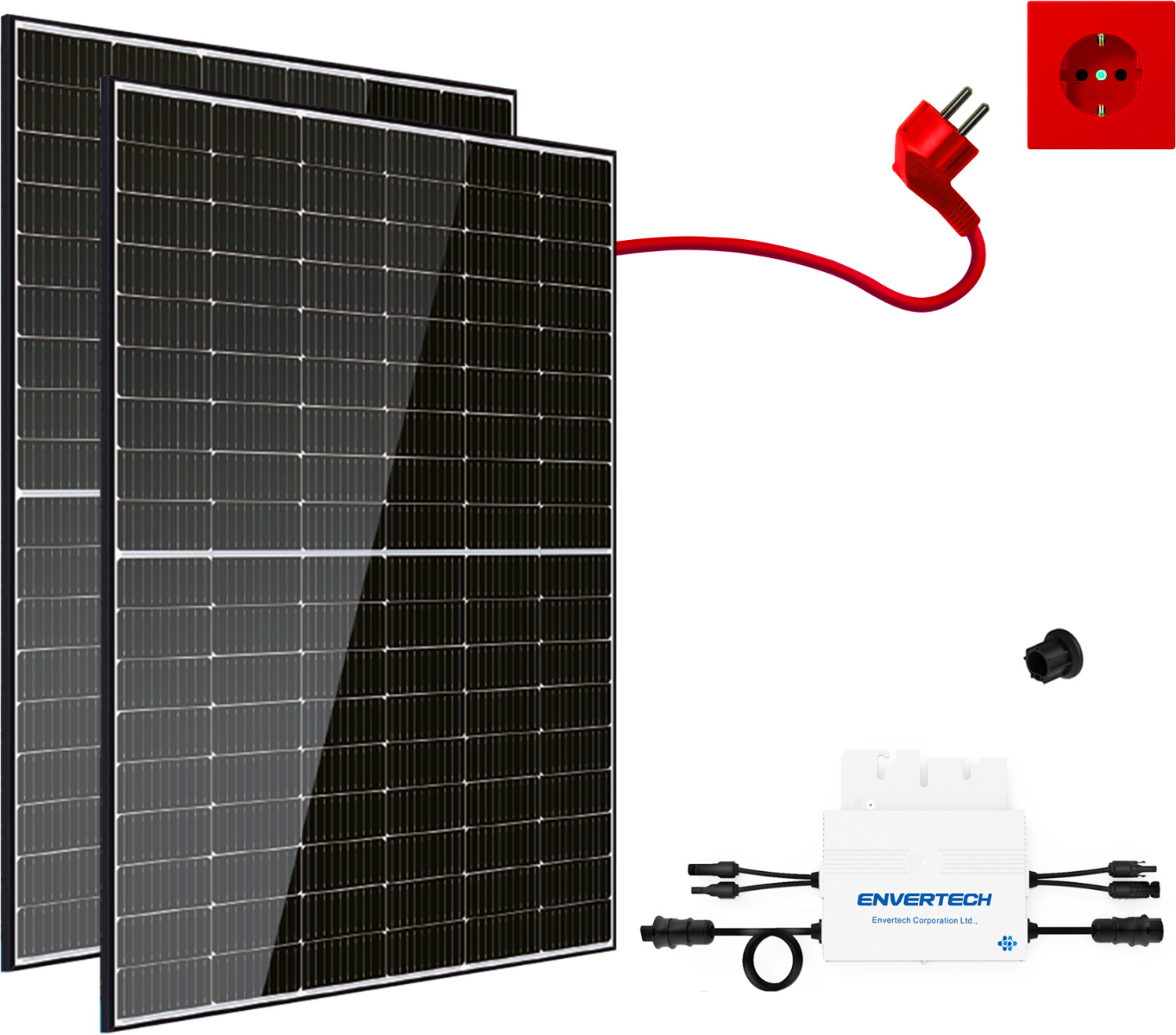Envertech EVT560 600 W Micro-Wechselrichter für Solarmodule