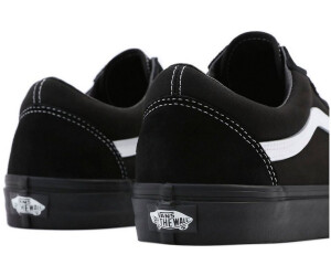 Vans old skool black black canvas online