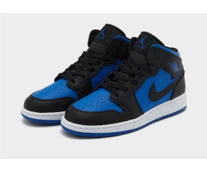 Buy Nike Air Jordan 1 Mid Kids black black white royal blue from 85.00 Today Best Deals on idealo