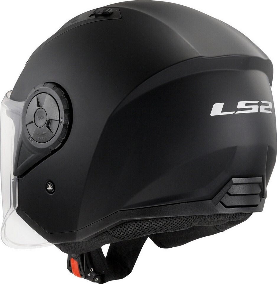 LS2 OF616 Airflow II Solid mat noir