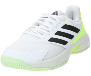 Adidas men's courtjam bounce tennis shoes white and core black store