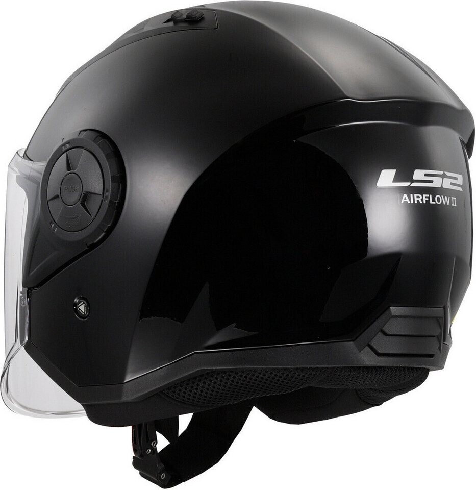 LS2 OF616 Airflow II Solid noir