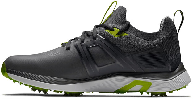 Footjoy Hyperflex Golf Shoe charcoal grey lime