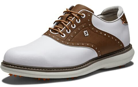 Footjoy Traditions Golf Shoe blanco tan