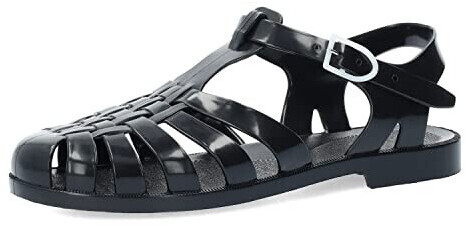 Andres Machado Beach shoes resistant PVC buckle closure navy blue