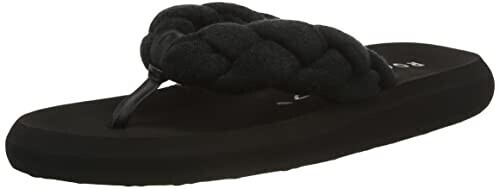 Rocket Dog Sunset Braid Flipflop black