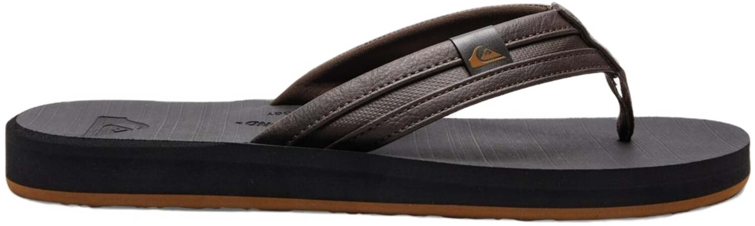 Quiksilver Carver Squish Flipflop brown black brown