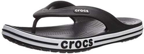 Crocs Bayaband Flip Unisex Flipflop black white