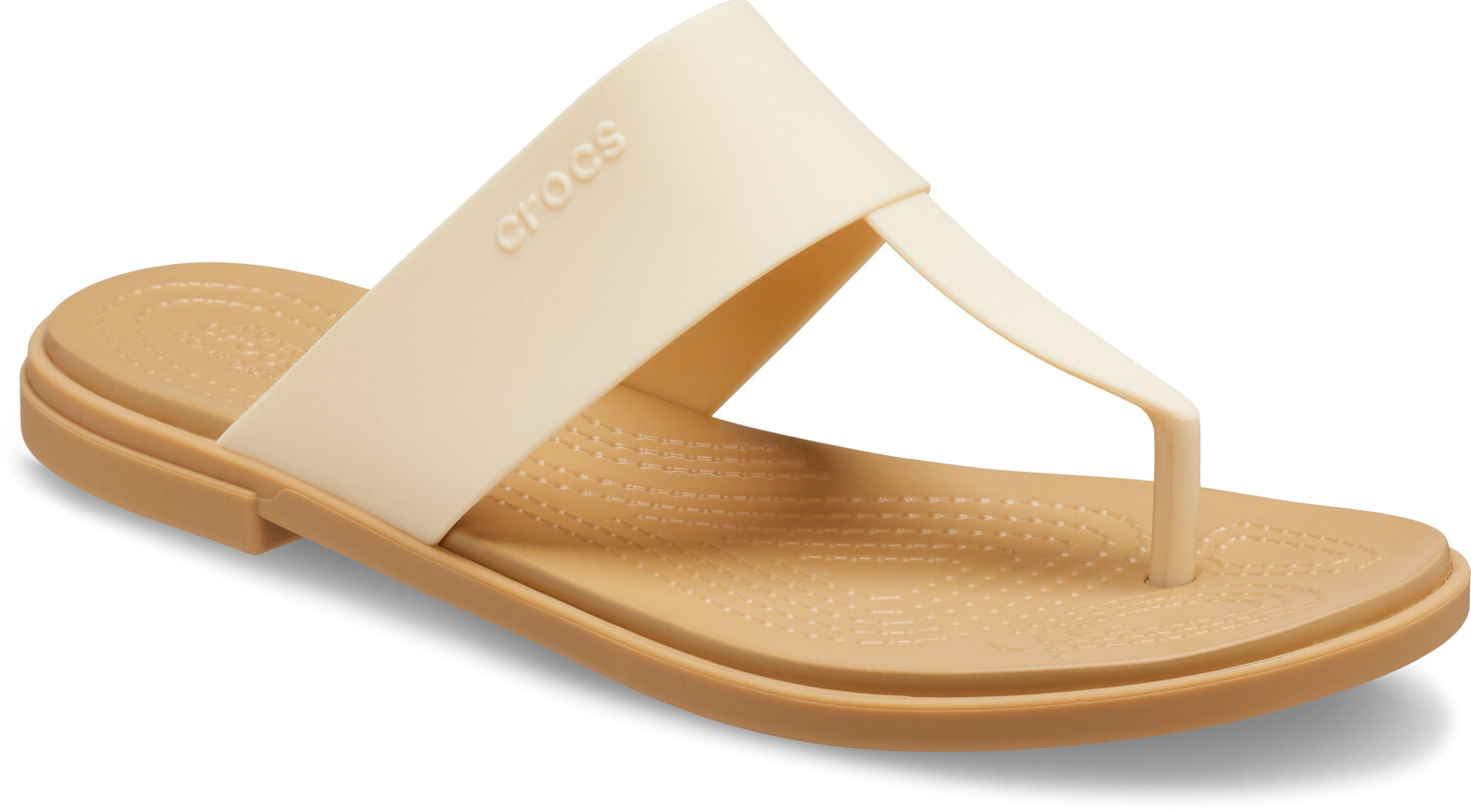 Crocs Tulum Flip W Flip Flops beige vanilla-combined