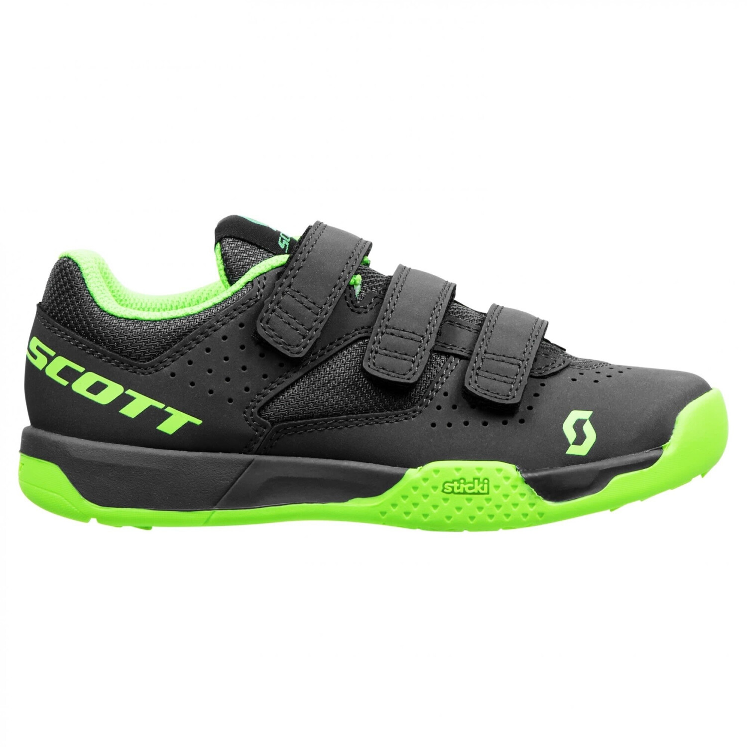 Scott Ars Strap MTB Shoes green grey