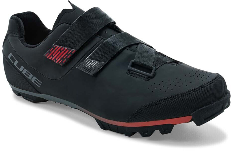 Cube MTB PEAK Shoes black'n'red