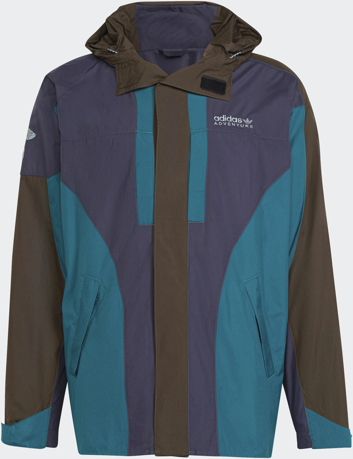Adidas originals retro hooded jacket in navy dh5004 best sale