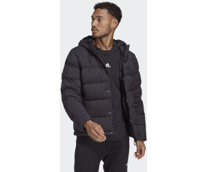 Adidas Man Helionic Hooded Down Jacket black black HN5640 ab 200