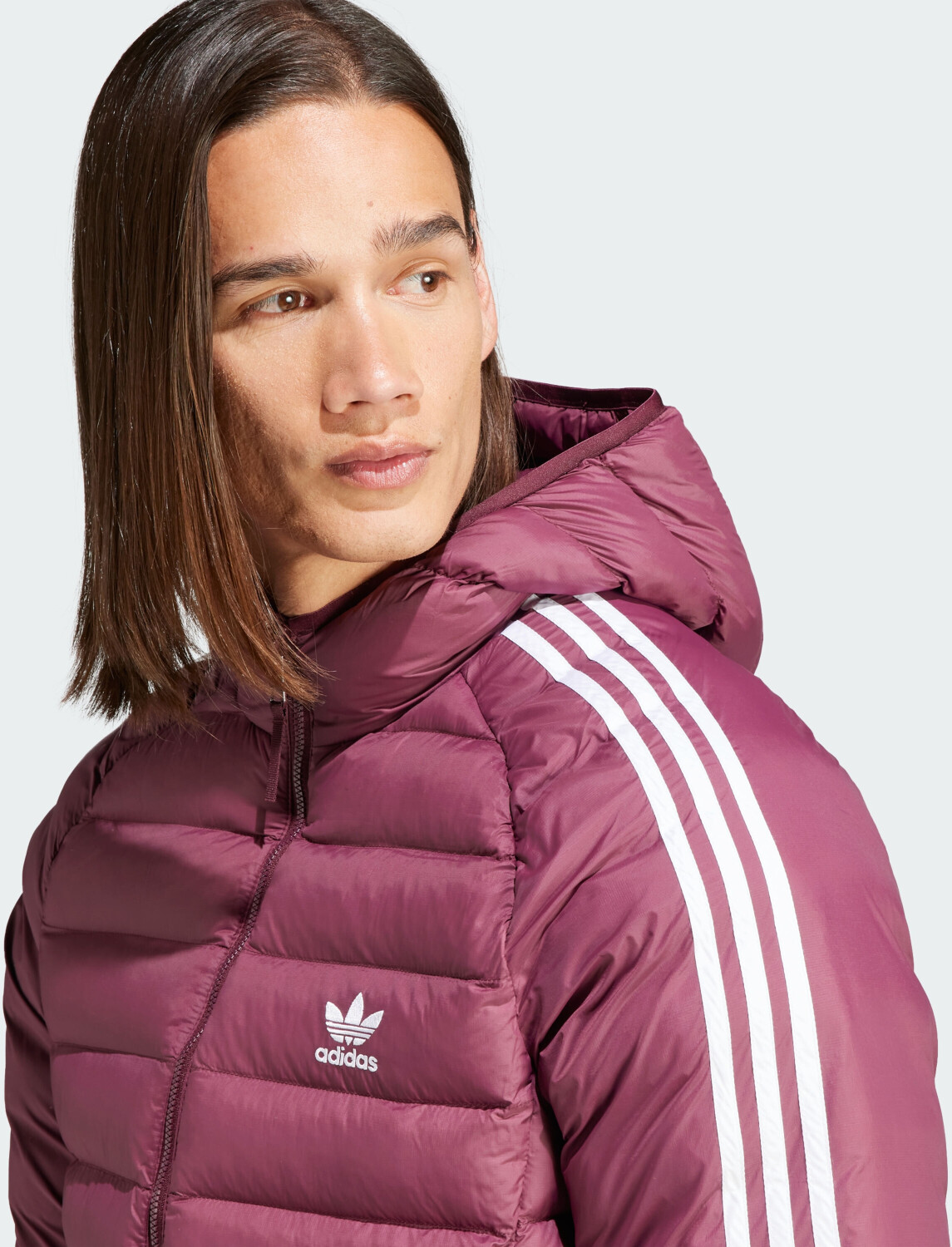 Adidas jacket maroon shop