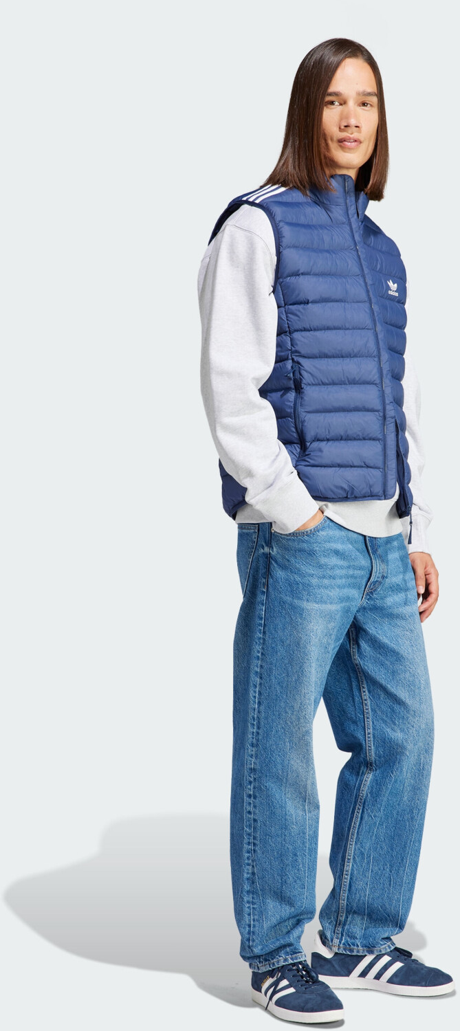 Adidas Indigo/white Man ab Puffer bei Padded € (IL2577) Preisvergleich Collar 58,39 Stand-Up Vest | Night