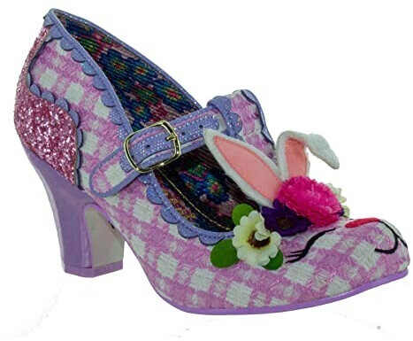 Irregular Choice Bunny Bounce Pumps rose