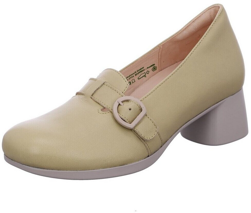Think Pumps Nani smooth leather yellow 048517