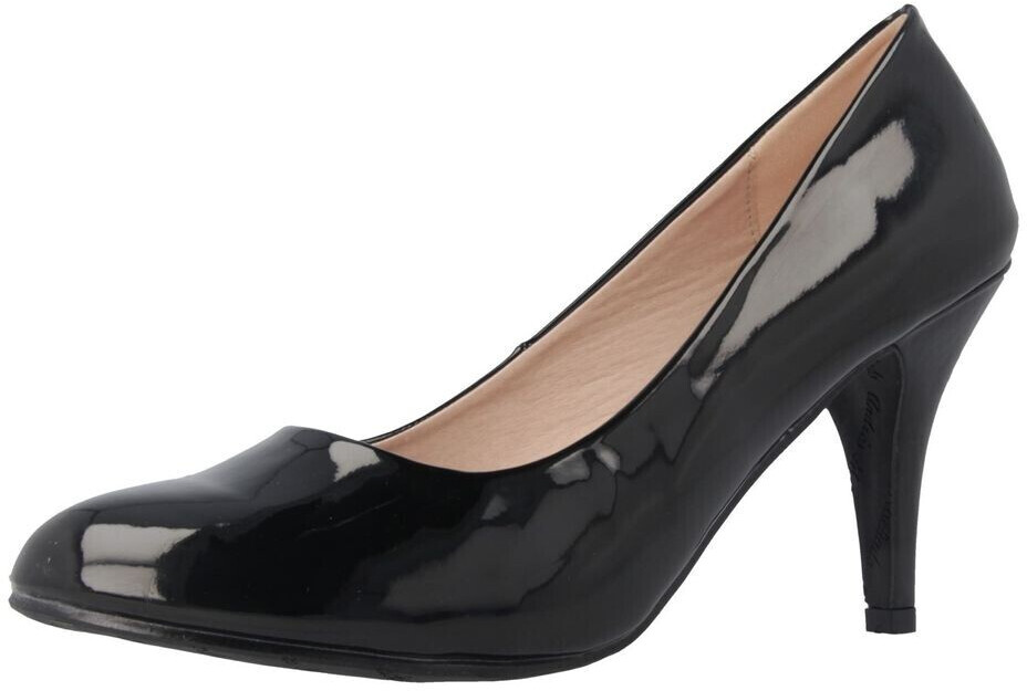 Andres Machado AM422 Charol Negro Pumps