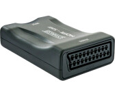 Conversor de euroconector a HDMI con euroconector hembra a hembra + cable  euroconector + cable HDMI compatible con 4:3 y 16:9 HDMI salida interruptor  para N64/Wii/PS2/Xbox/DVD/STB Scart a HDMI : : Electrónica