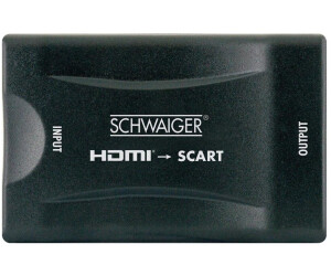 Schwaiger HDMI-Adapter (SCART Buchse (21-pol.) auf HDMI®-Buchse)