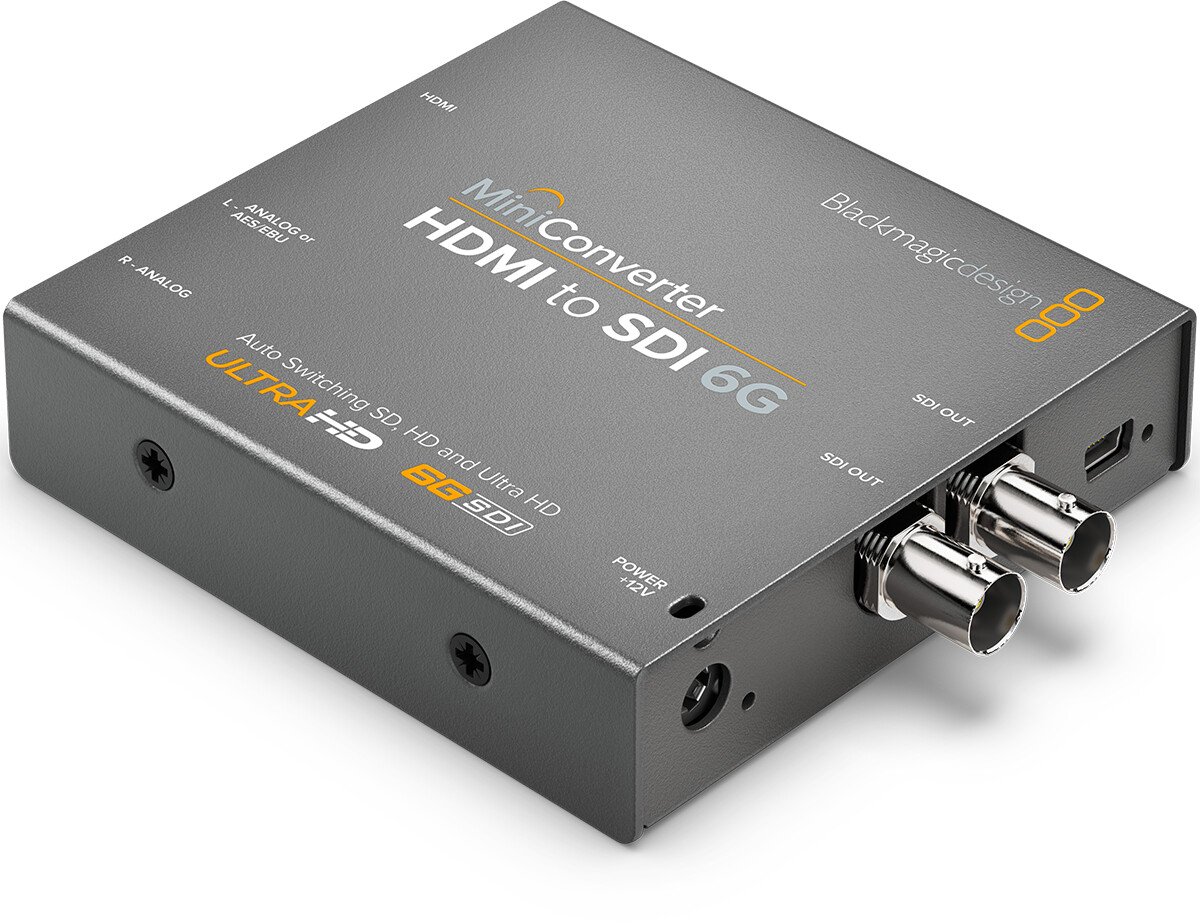 Blackmagic Mini Converter HDMI - SDI 6G (BM-CONVMBHS24K6G)