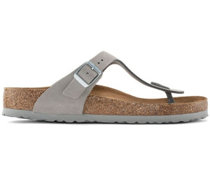 Birkenstock Gizeh Nubuck Leather Soft dove gray schmal ab 83 95 Preisvergleich bei idealo