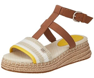 Buy Tommy Hilfiger Espadrilles Feminine Crochet Platform Sandal