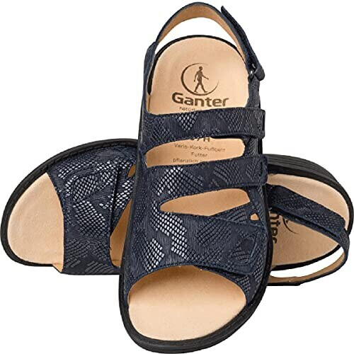 Ganter Hera H-Triple Velcro Sandal sandal navy
