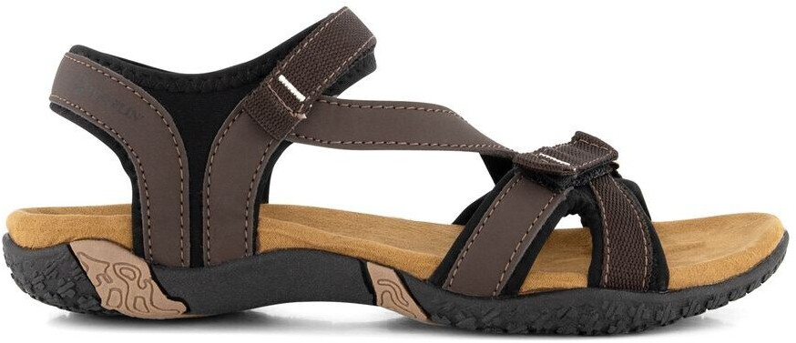 Travelin Outdoor Helsem Sandal Women Outdoor Synthetic Leather slim fit brown
