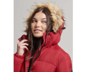 Ladies red superdry jacket top