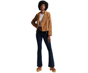Superdry Studios Suede Biker Jacket W5011468A 8LP brown ab 155 99 Preisvergleich bei idealo