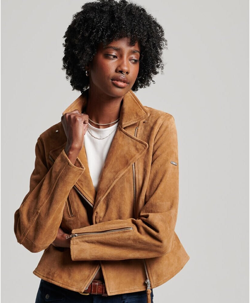 Superdry suede jacket hotsell