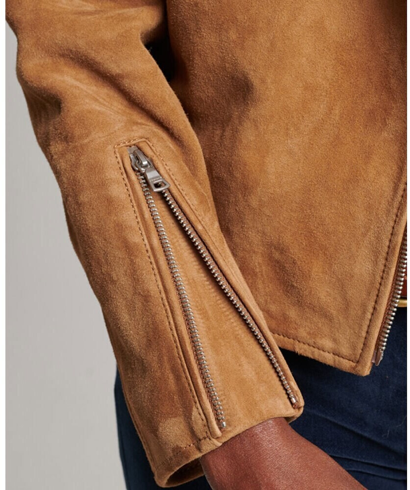 Superdry premium suede racer jacket cheap